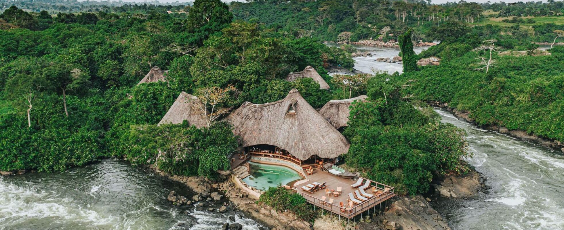 Lemala Wildwaters Lodge in Uganda