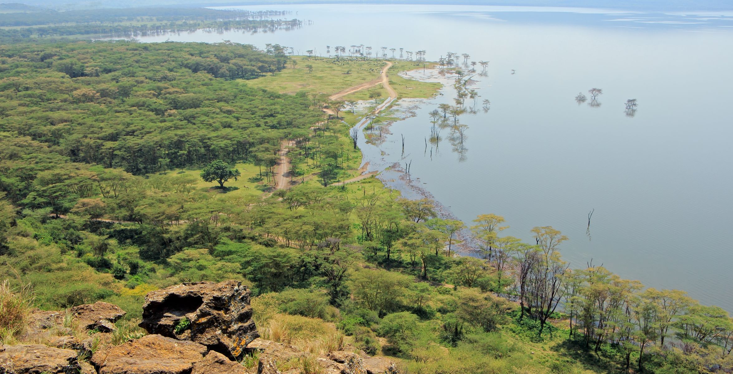 Fahrt von der Solio Conservancy zum Lake Nakuru Nationalpark