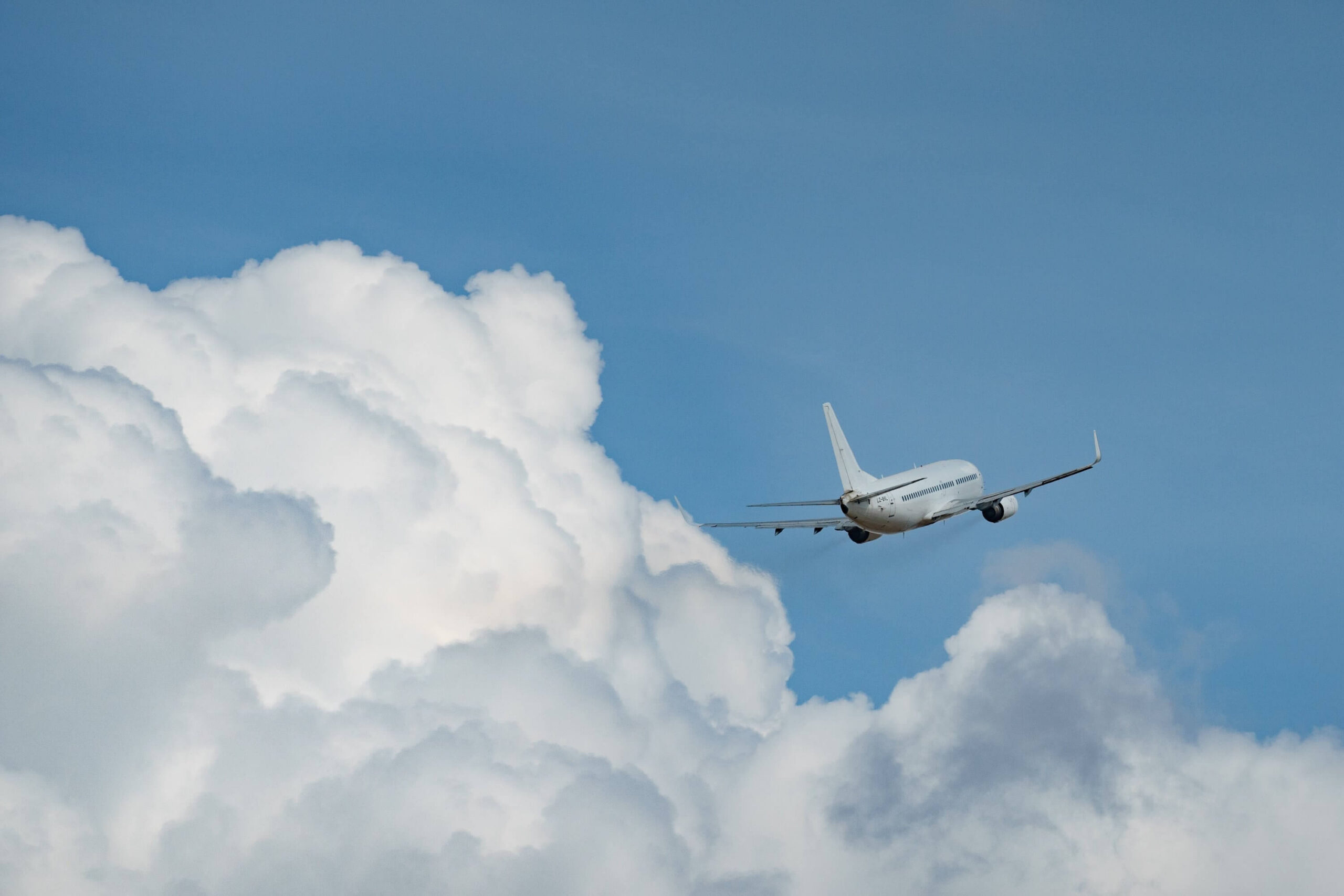 Flug nach Hause vom Maun International Airport