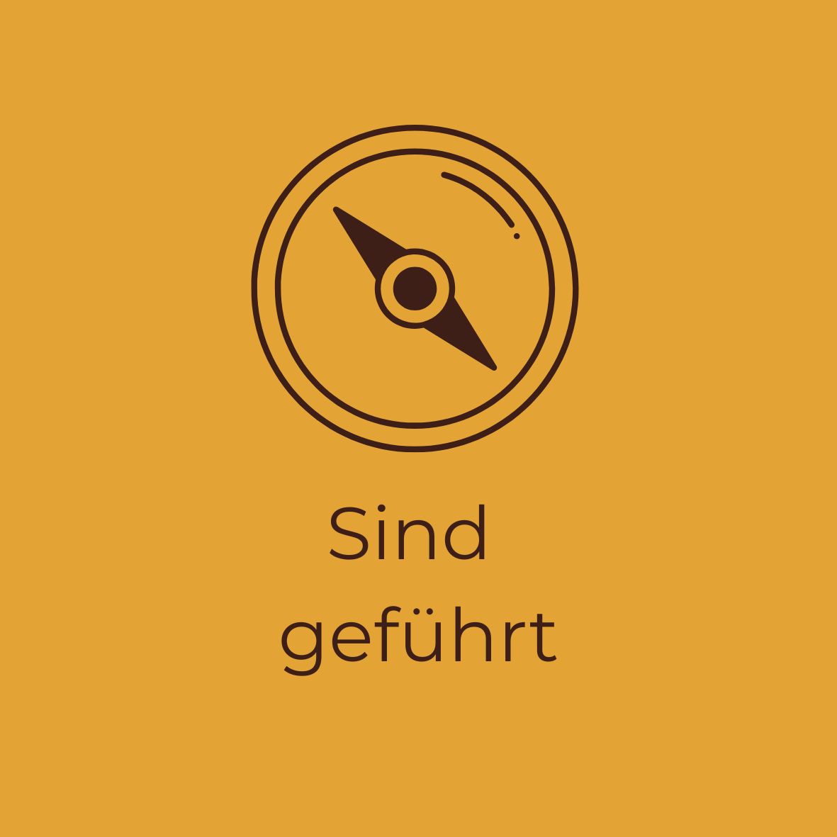 Are guided