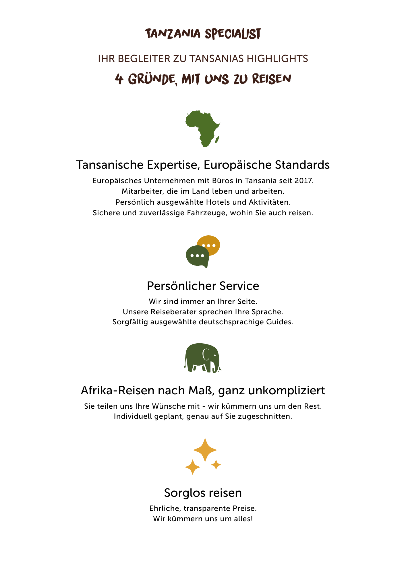 Warum bei Africa Safari Trips buchen?